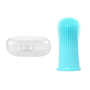 Pet Finger Toothbrush Cleaning Products for Cats and DogsOral Cleaning ToothbrushesSilicone Bristles - My Store