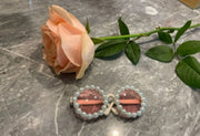 Pet Accessories Flower Sunglasses Circular Role Playing Glasses Photo Props Glasses For Cats And Small And Paracord Dog Leash - My Store
