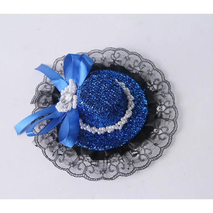 Pet Accessories Adjustable Pet Halloween Hat Sequin Elastic Band Cat Cosplay Hat British Style Pet Decorative Hat Pet Party - My Store