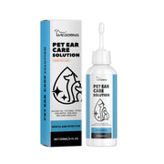 Pet Ear Cleaning Drops Softens Earwax Reduce Redness Swelling Itching Removes Odor Cleansing Dirt Soothing Pet Ear Care Solution - My Store