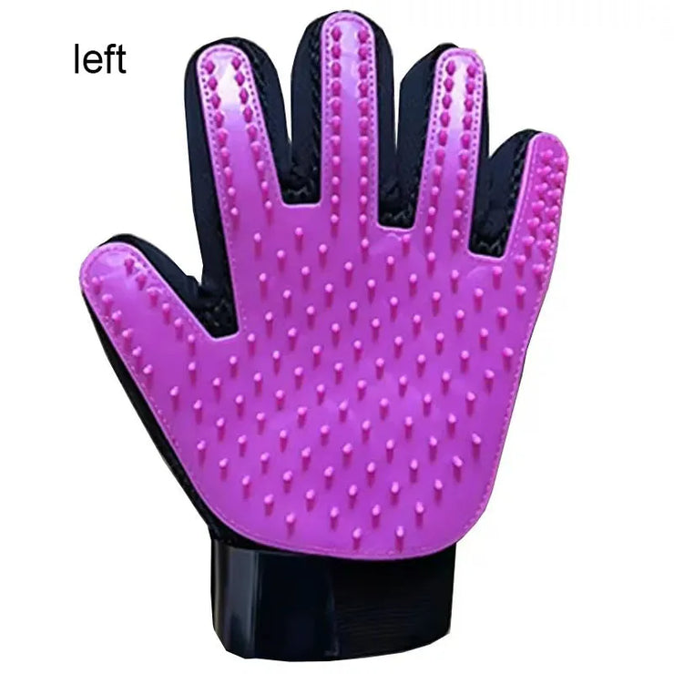 Pet Hair Glove Comb Pet Dog Cat Grooming Cleaning Glove Deshedding Hair remover Massage Brush Animal Supplies Cat Accessoies - My Store